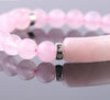 Healing Heart Rose Quartz Bracelet