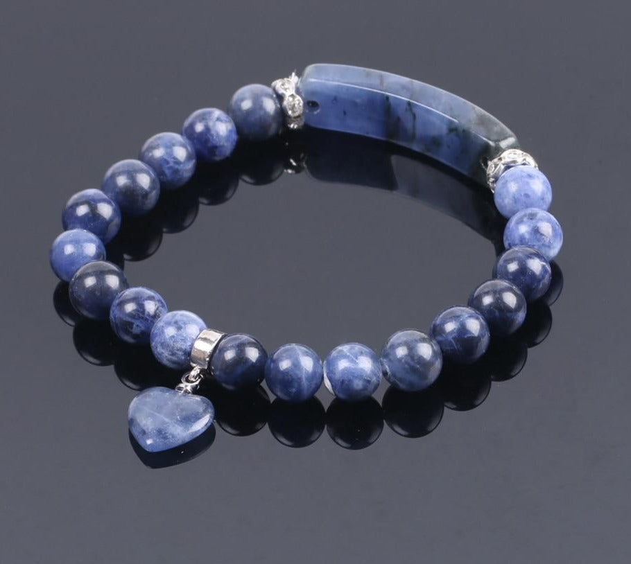 Healing Heart Sodalite Bracelet