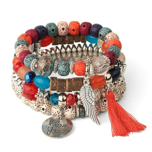 Bohemian Beaded Bracelet