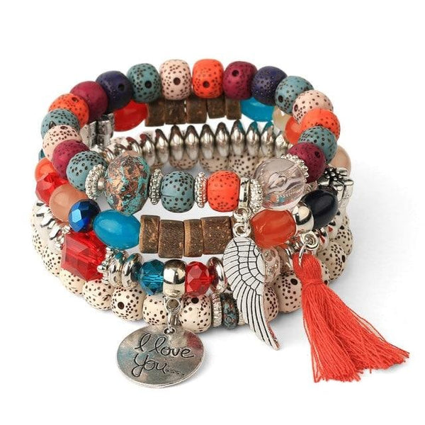 Bohemian Beaded Bracelet