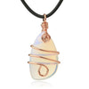 Wrapped Teardrop Necklace