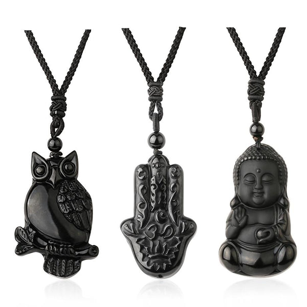 Obsidian Necklace